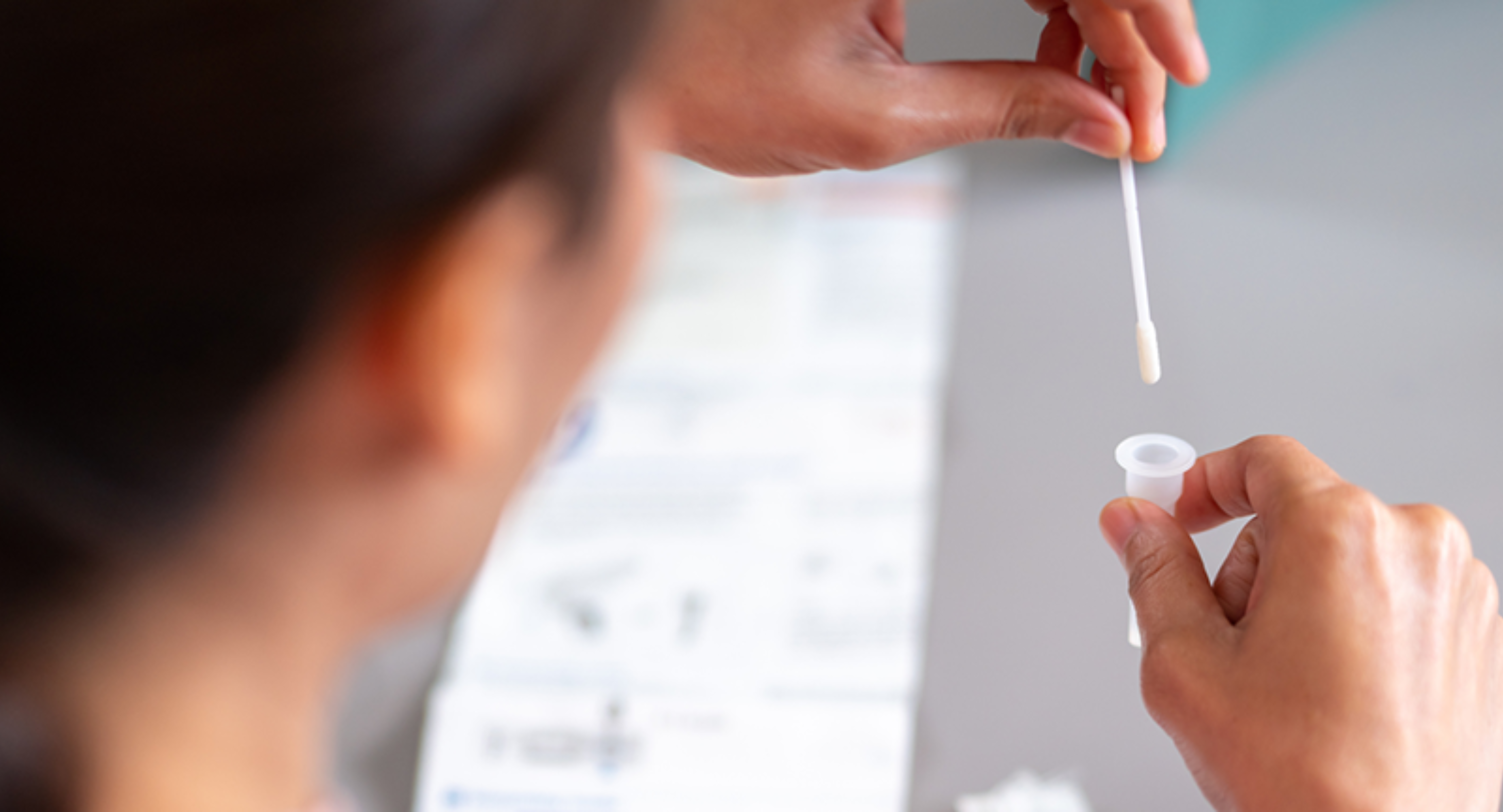 Home cancer testing sample collection — cancer awareness article by Dr. Nishith Vaddeboina, Medical Oncologist in Hyderabad